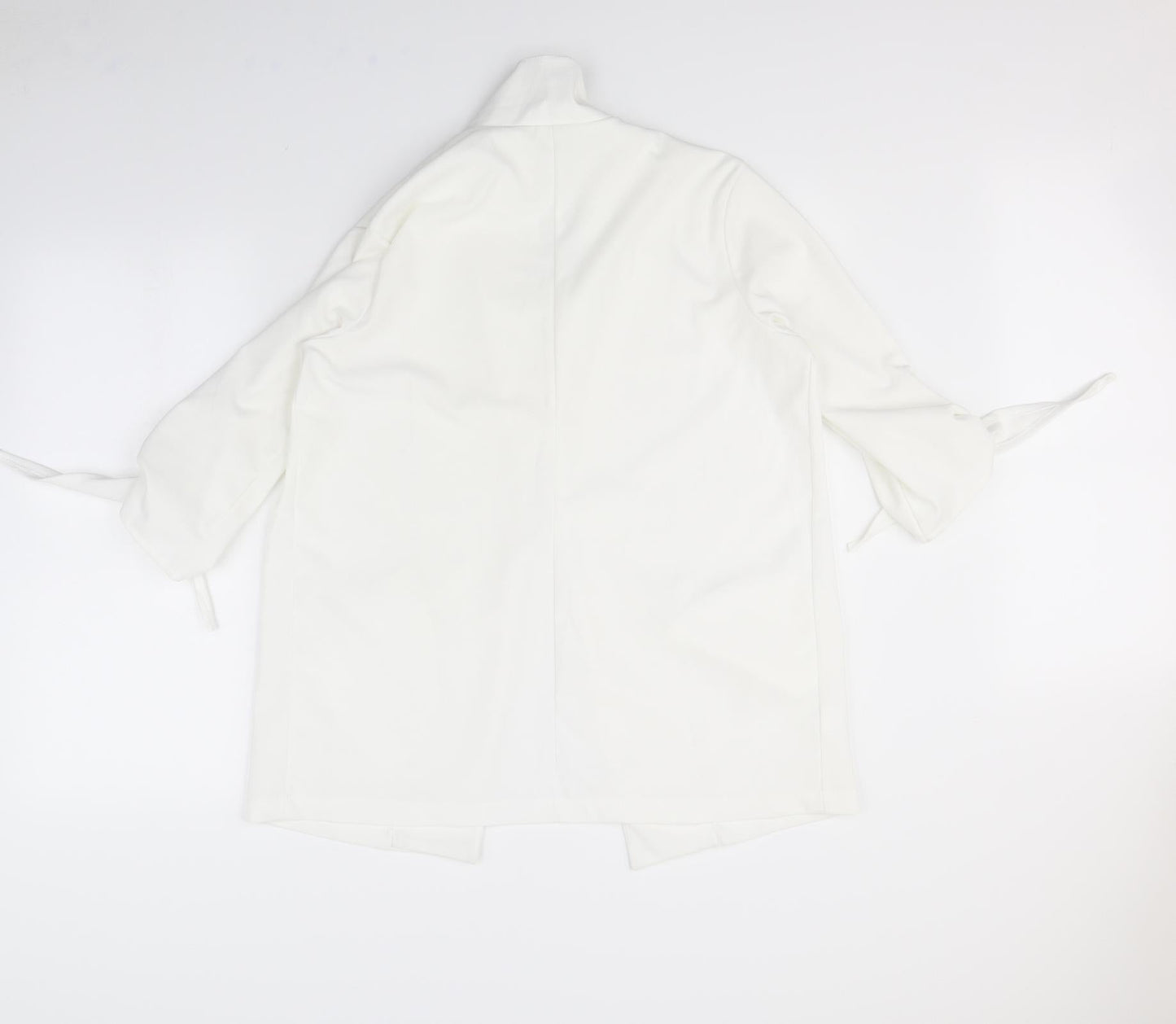 Boohoo Womens White   Jacket  Size 12