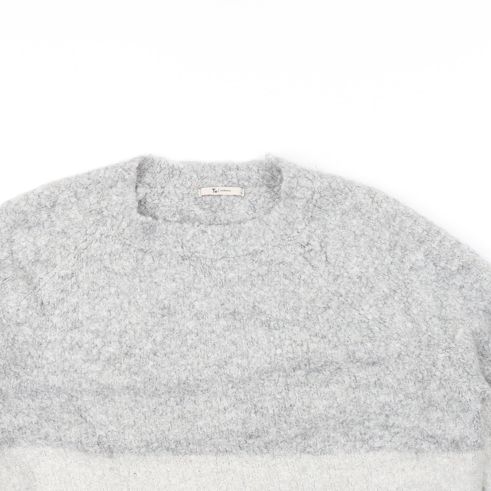 Tu Womens Grey   Pullover Jumper Size 12