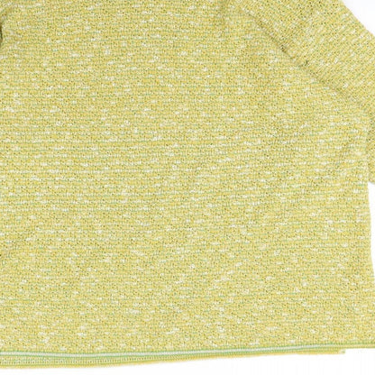 Cotton Works Womens Yellow   Pullover Jumper Size S