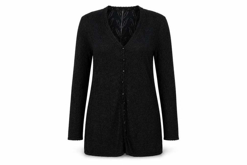 Womens UK Size M Country Casuals Black Jacket