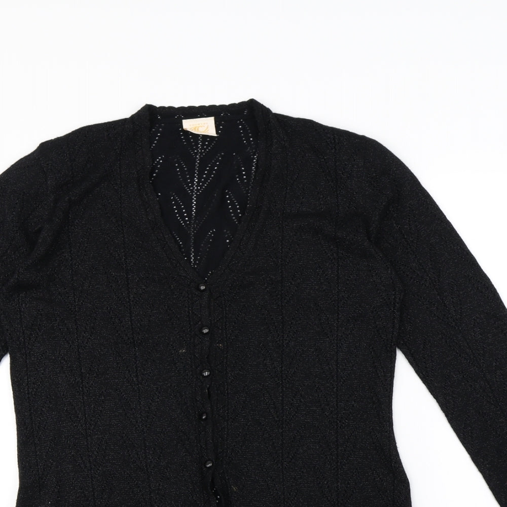 Country Casuals Womens Black   Jacket  Size M