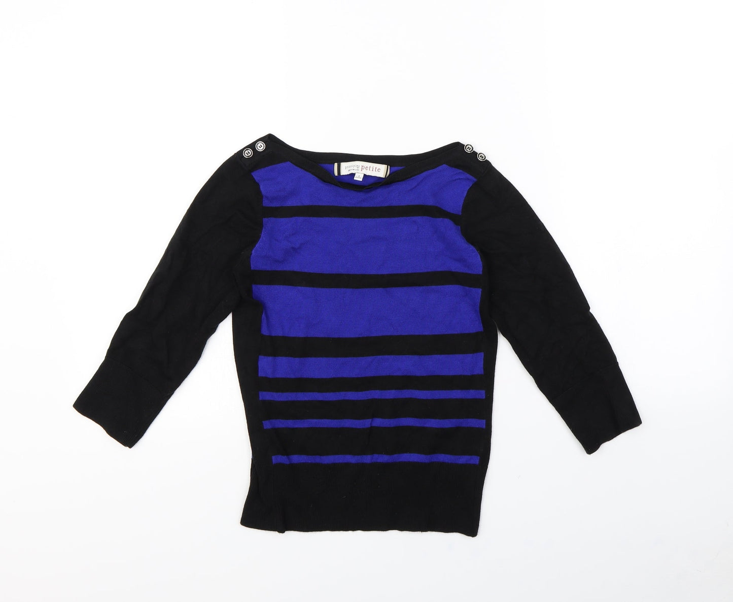 Principles Womens Black   Pullover Jumper Size 6