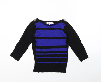 Principles Womens Black   Pullover Jumper Size 6