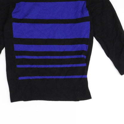 Principles Womens Black   Pullover Jumper Size 6