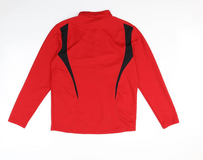 Mens UK Size S SPIRO Red Jacket