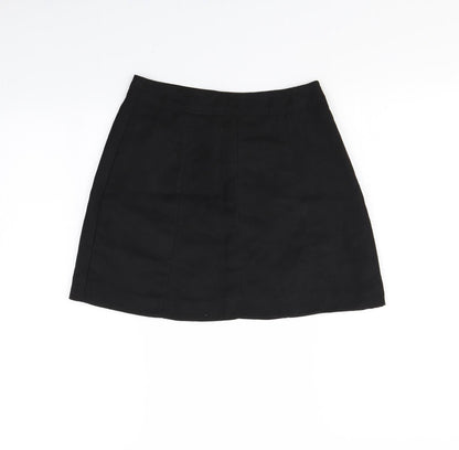 H&M Womens Black   Mini Skirt Size 6