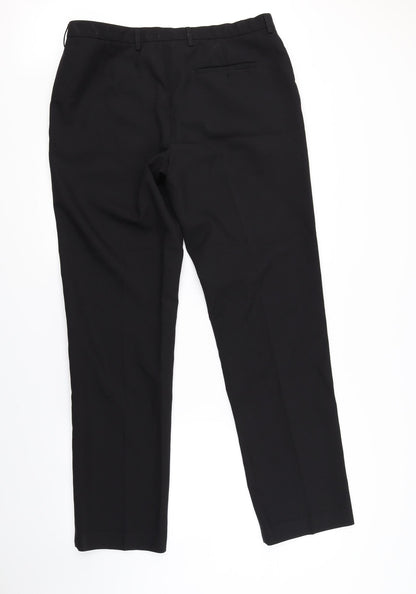 Preworn Womens Black   Dress Pants Trousers Size 36 in L30 in