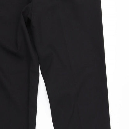 Preworn Womens Black   Dress Pants Trousers Size 36 in L30 in