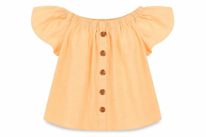 F&F Womens Orange   Basic Blouse Size 12