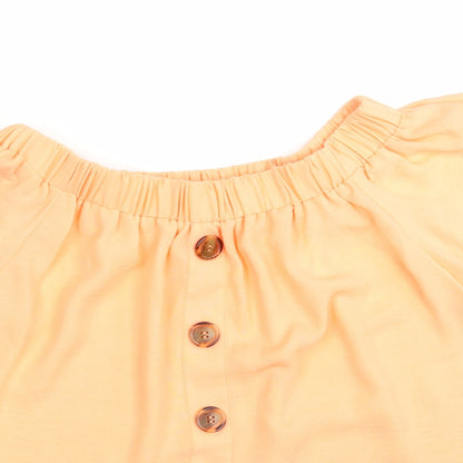 F&F Womens Orange   Basic Blouse Size 12