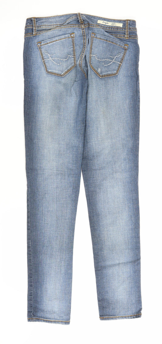 Fragile Womens Blue  Denim Jegging Jeans Size S L30.5 in