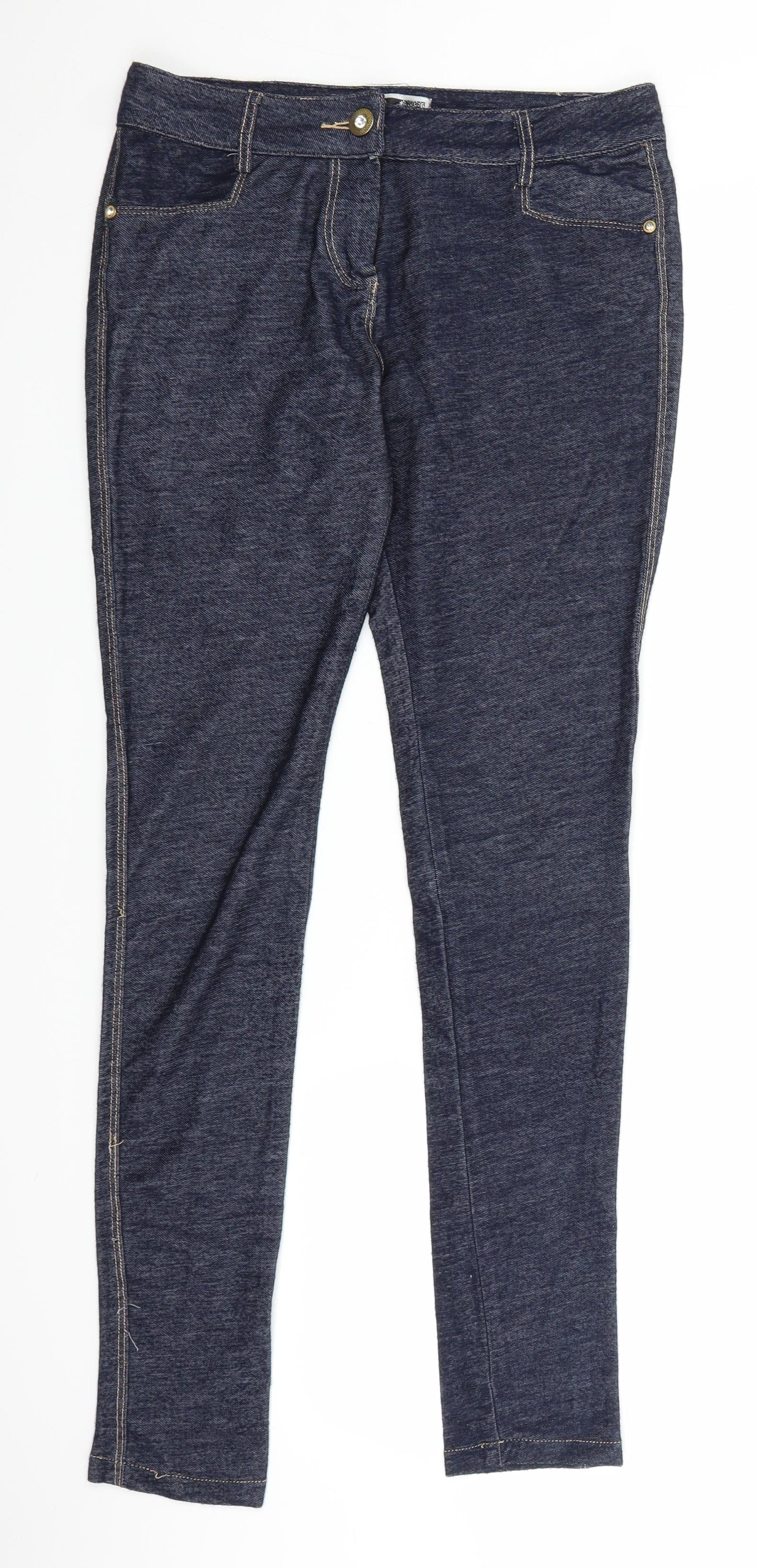 PARISIAN Womens Blue  Denim Jegging Jeans Size 10 L29 in