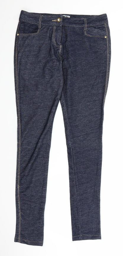 PARISIAN Womens Blue  Denim Jegging Jeans Size 10 L29 in