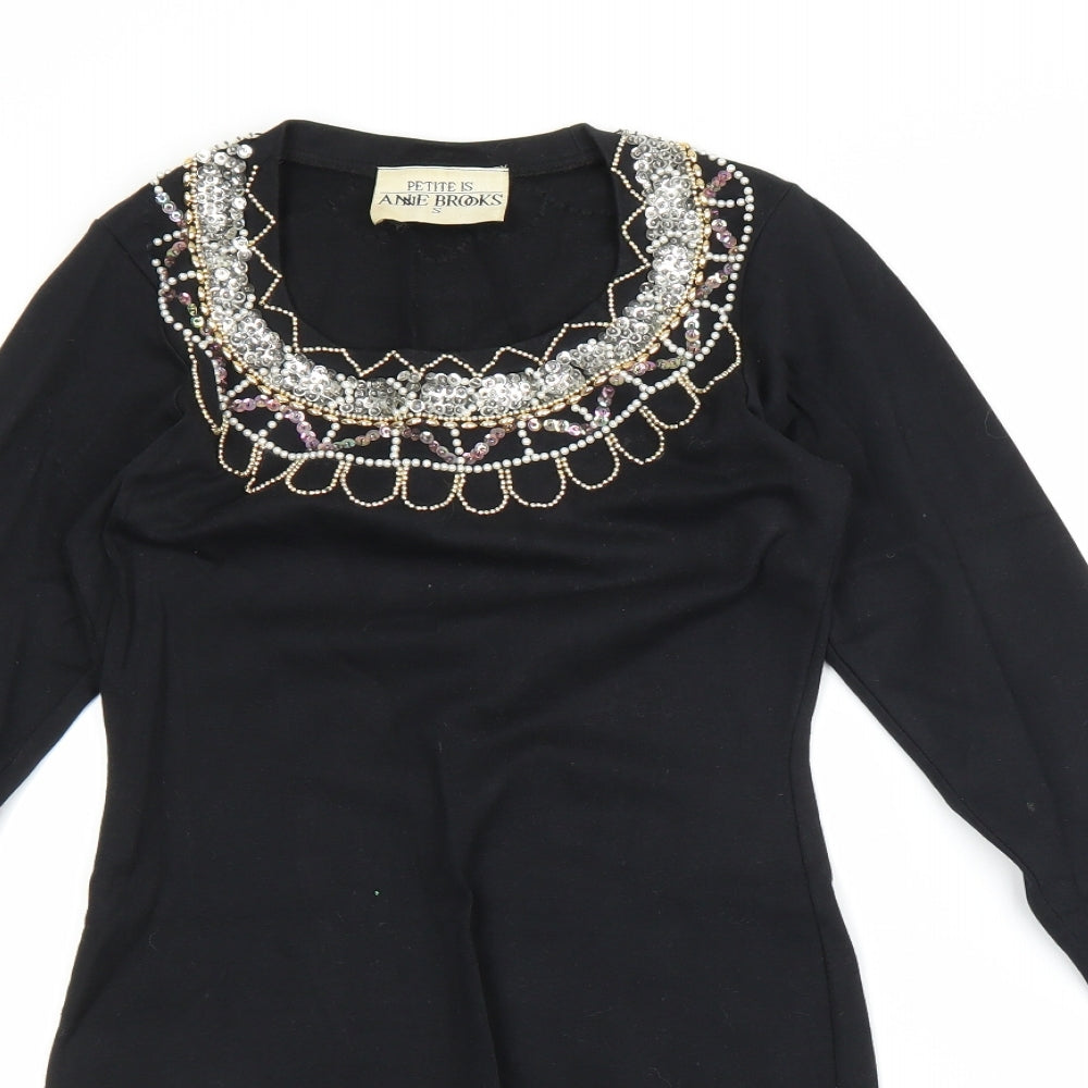 Anne Brooks Womens Black   Pencil Dress  Size S