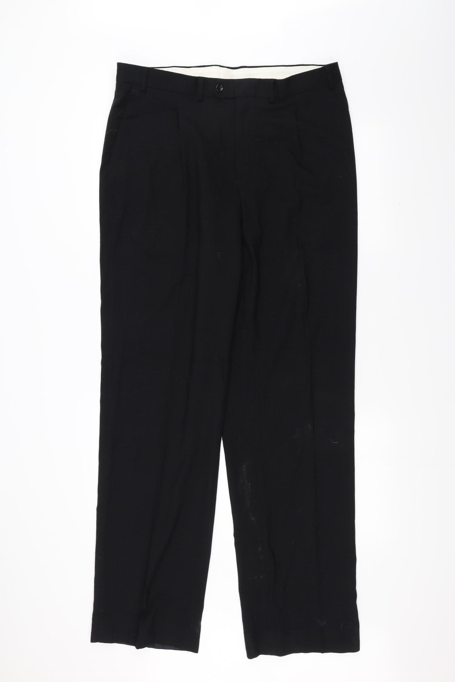 Armando Womens Black   Trousers  Size 36 L30 in