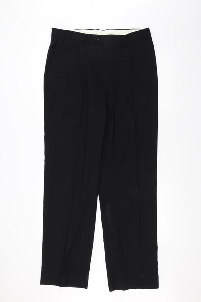 Armando Womens Black   Trousers  Size 36 L30 in
