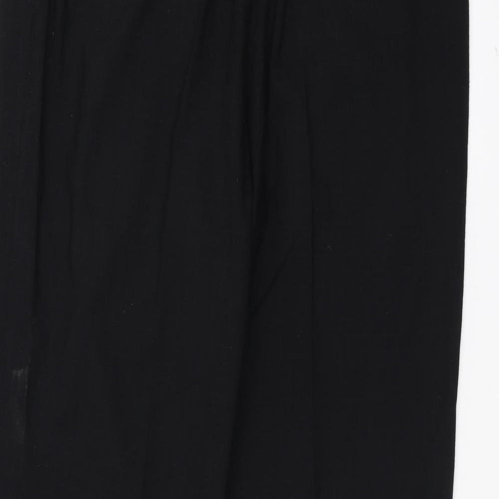 Armando Womens Black   Trousers  Size 36 L30 in