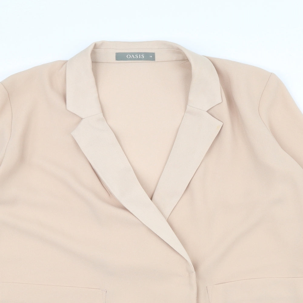 Womens UK Size 10 Oasis Pink Jacket