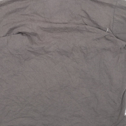 Blue Wahoo Mens Brown    Polo Size M