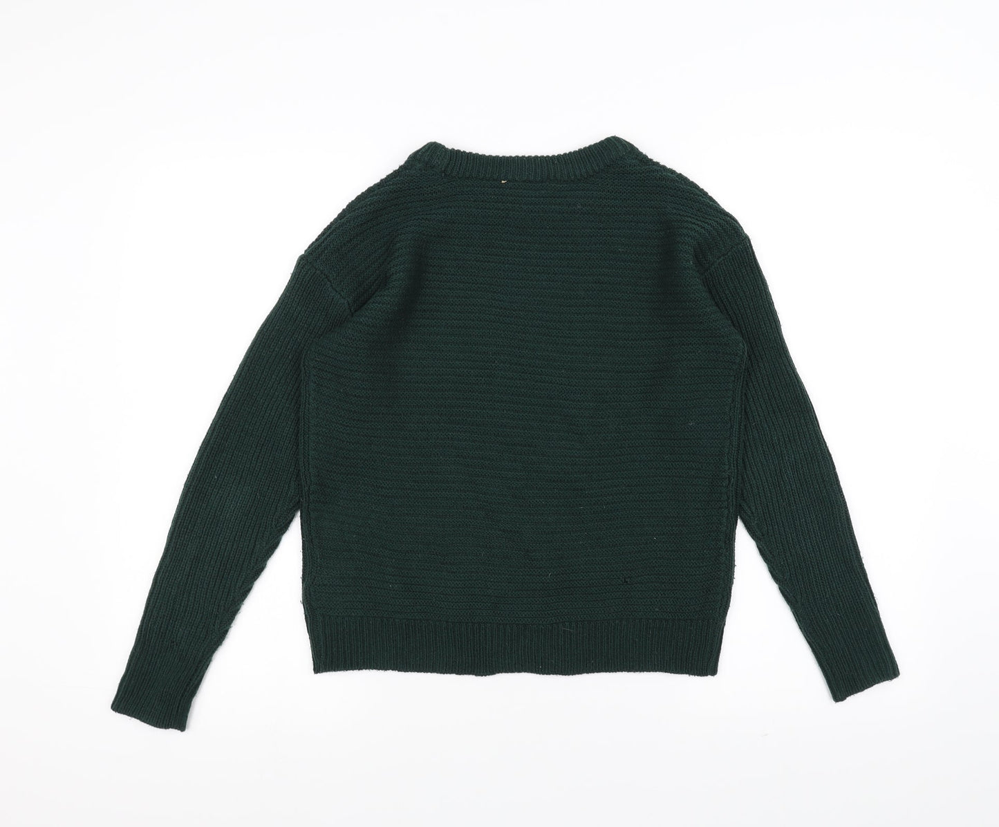 Dorothy Perkins Womens Green  Knit Pullover Jumper Size 8