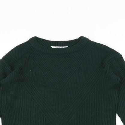 Dorothy Perkins Womens Green  Knit Pullover Jumper Size 8