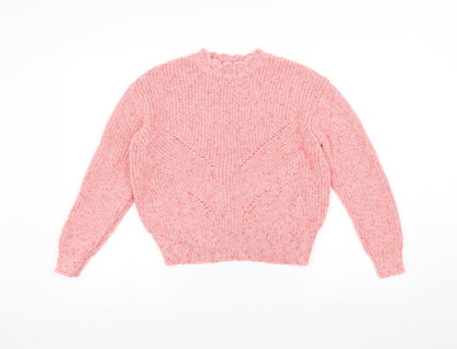 George Womens Pink   Pullover Jumper Size M