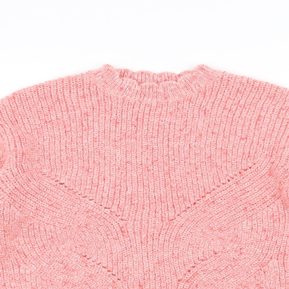 George Womens Pink   Pullover Jumper Size M