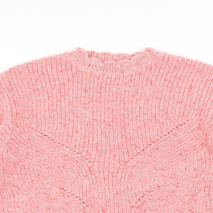George Womens Pink   Pullover Jumper Size M