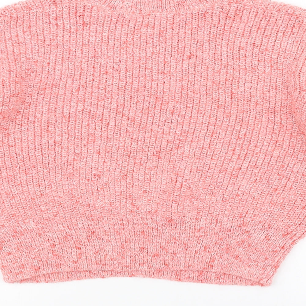 George Womens Pink   Pullover Jumper Size M