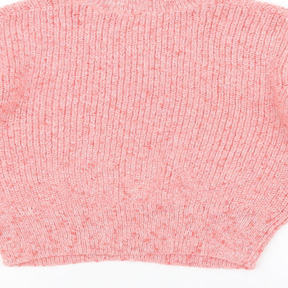 George Womens Pink   Pullover Jumper Size M