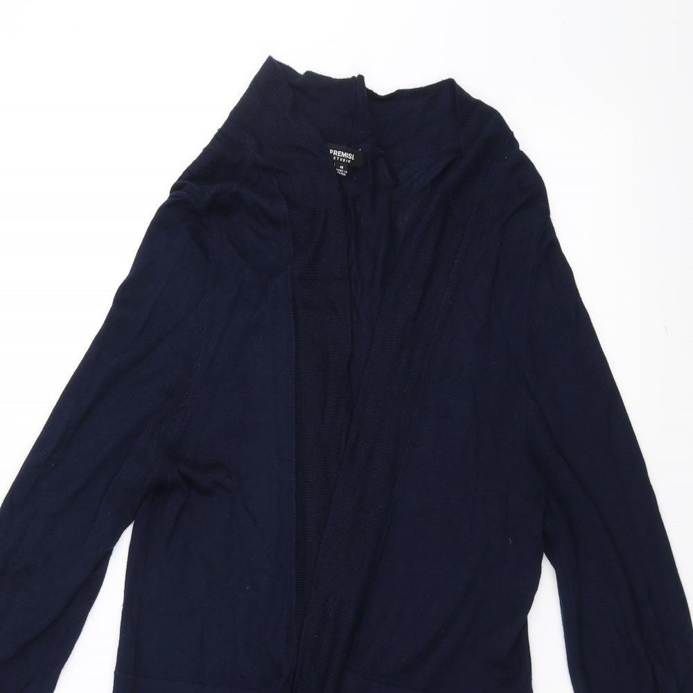 Premise Womens Blue   Cardigan Jumper Size M