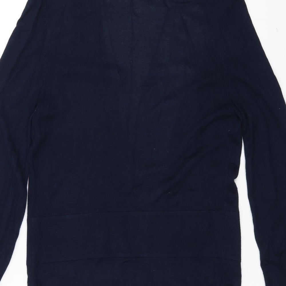 Premise Womens Blue   Cardigan Jumper Size M