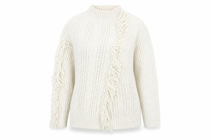 Marks & Spencer Womens White  Knit Pullover Jumper Size M