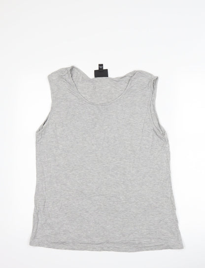 Antthony Womens Grey   Basic Tank Size L