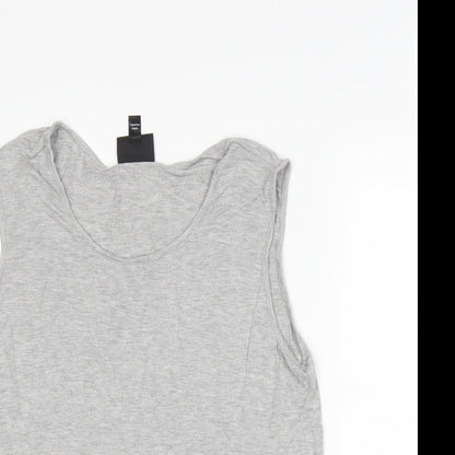 Antthony Womens Grey   Basic Tank Size L
