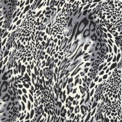 BHS Womens Grey Animal Print  Pullover Jumper Size 8