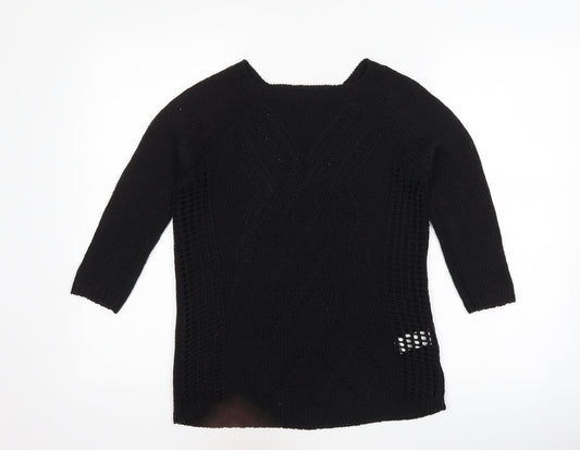 Primark Womens Black   Pullover Jumper Size 6