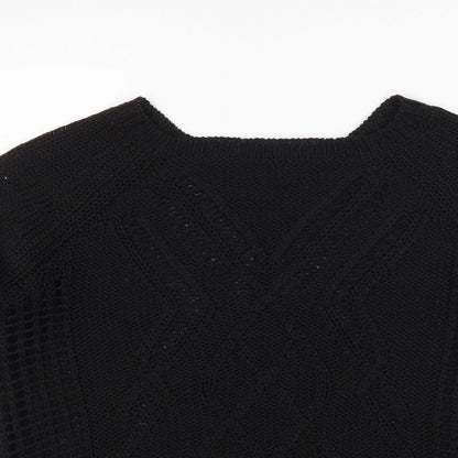 Primark Womens Black   Pullover Jumper Size 6