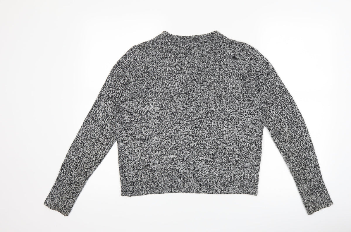 H&M Womens Grey   Pullover Jumper Size XS