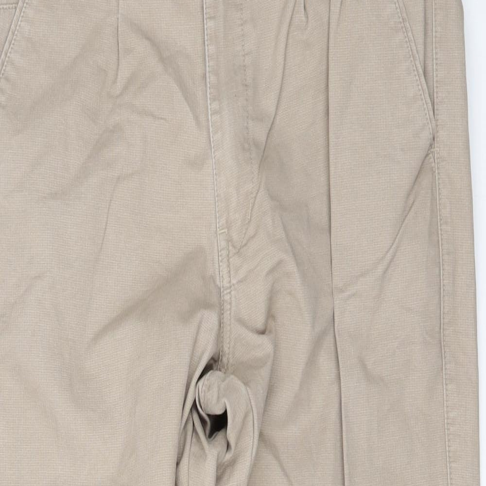 JOHN F  Mens Beige   Trousers  Size 32 in L28 in