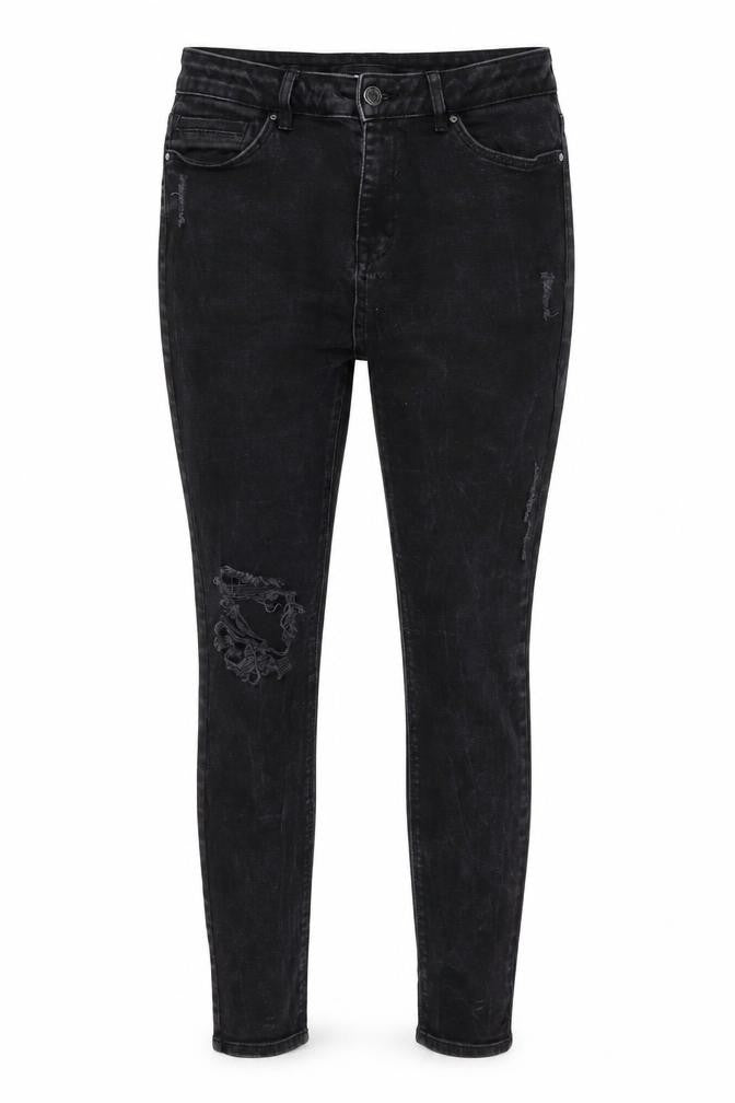 Womens UK Size 12 Very Regular Fit Skinny Black Jeans
