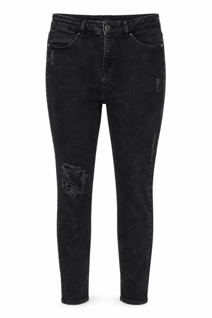 Womens UK Size 12 Very Regular Fit Skinny Black Jeans