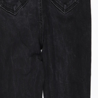 Very Womens Black  Denim Skinny Jeans Size 12 L27 in