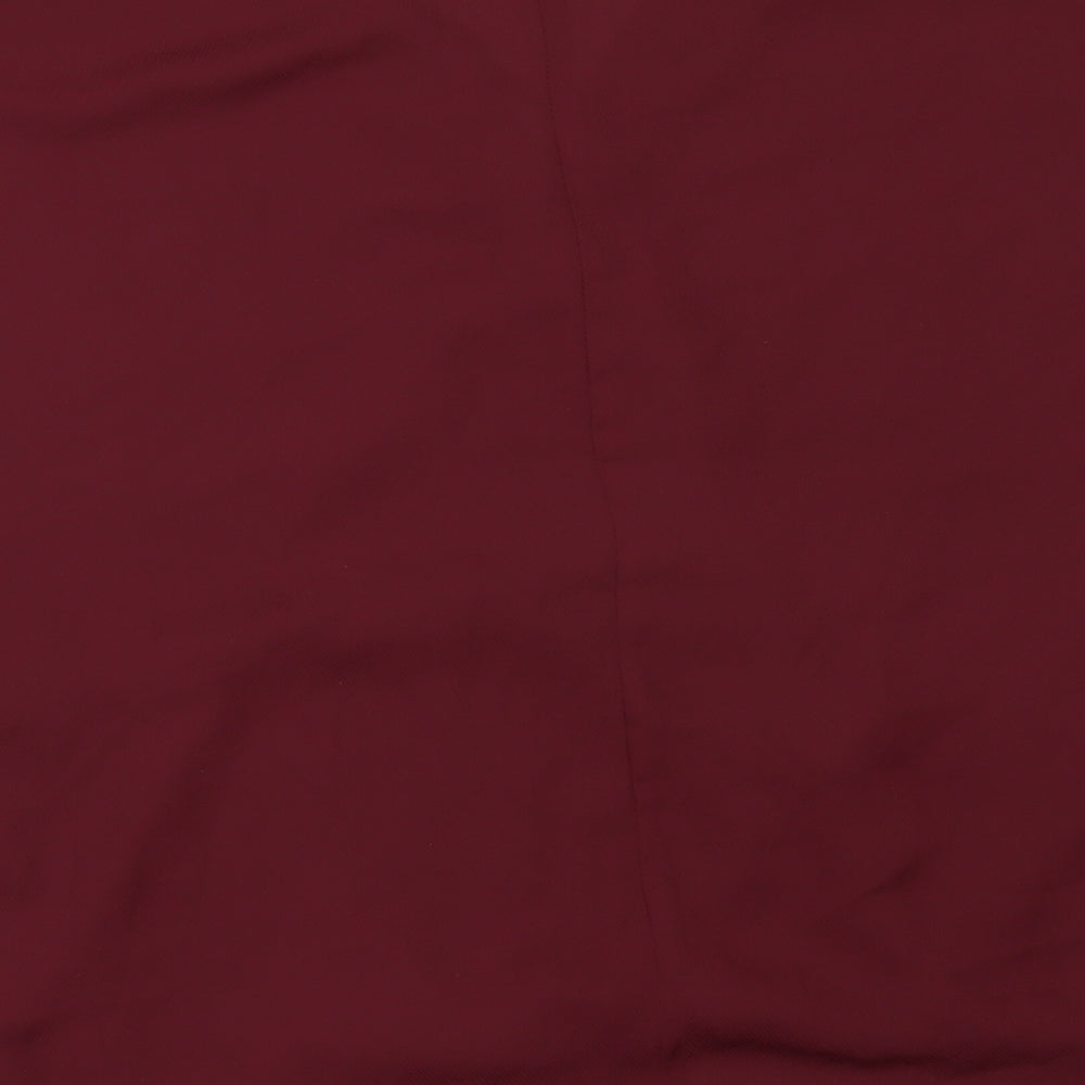 Papaya Womens Red   Tunic Blouse Size 10  - COLD SHOULDER