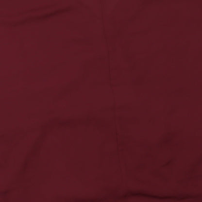 Papaya Womens Red   Tunic Blouse Size 10  - COLD SHOULDER