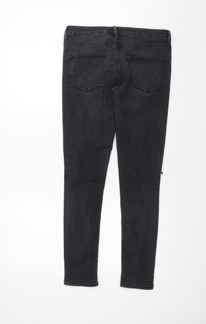 Womens UK Size 34 in Topman Extra-Slim Fit Skinny Grey Jeans