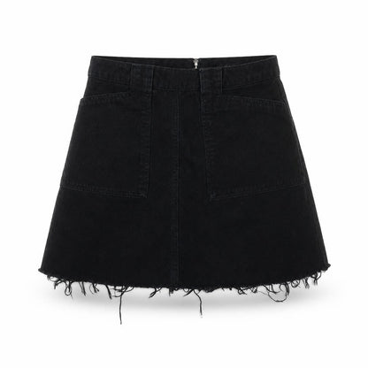 Womens UK Size M BDG A-Line Denim Skirt