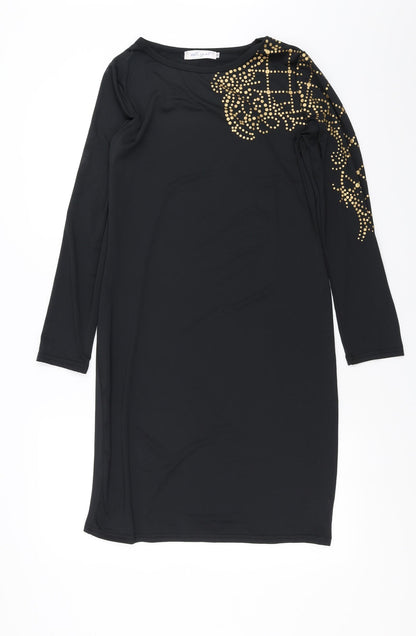 DiCloud Womens Black   Shift  Size M  - Sleeve detail