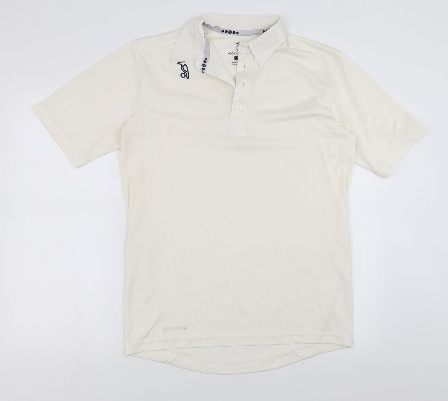 kookaburra Mens Ivory    Polo Size S