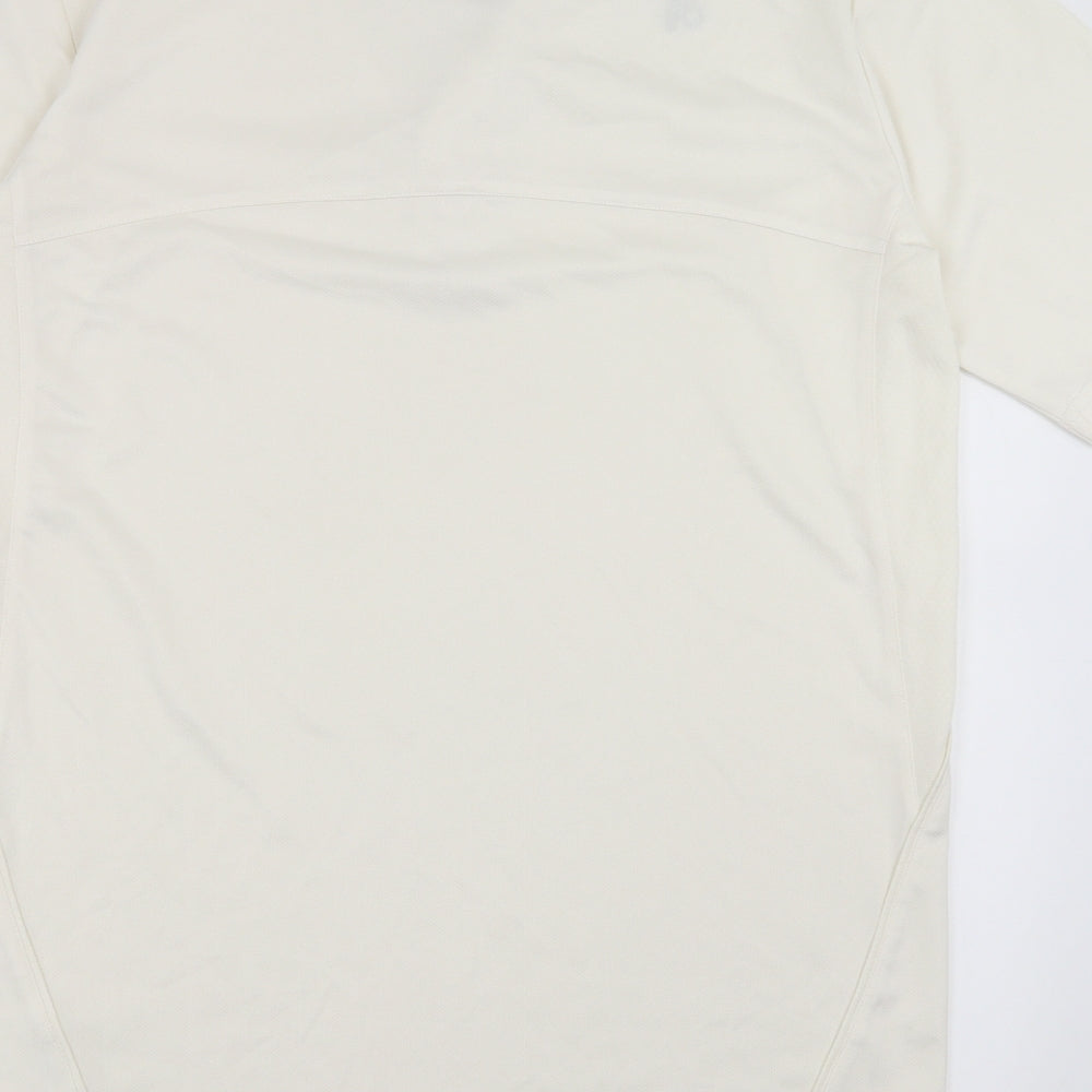 kookaburra Mens Ivory    Polo Size S